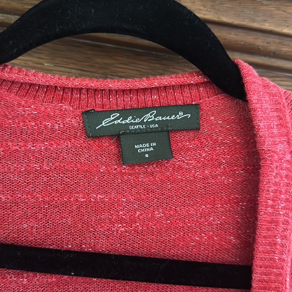 Eddie Bawer red sweater with pocket - Picture 3 of 4